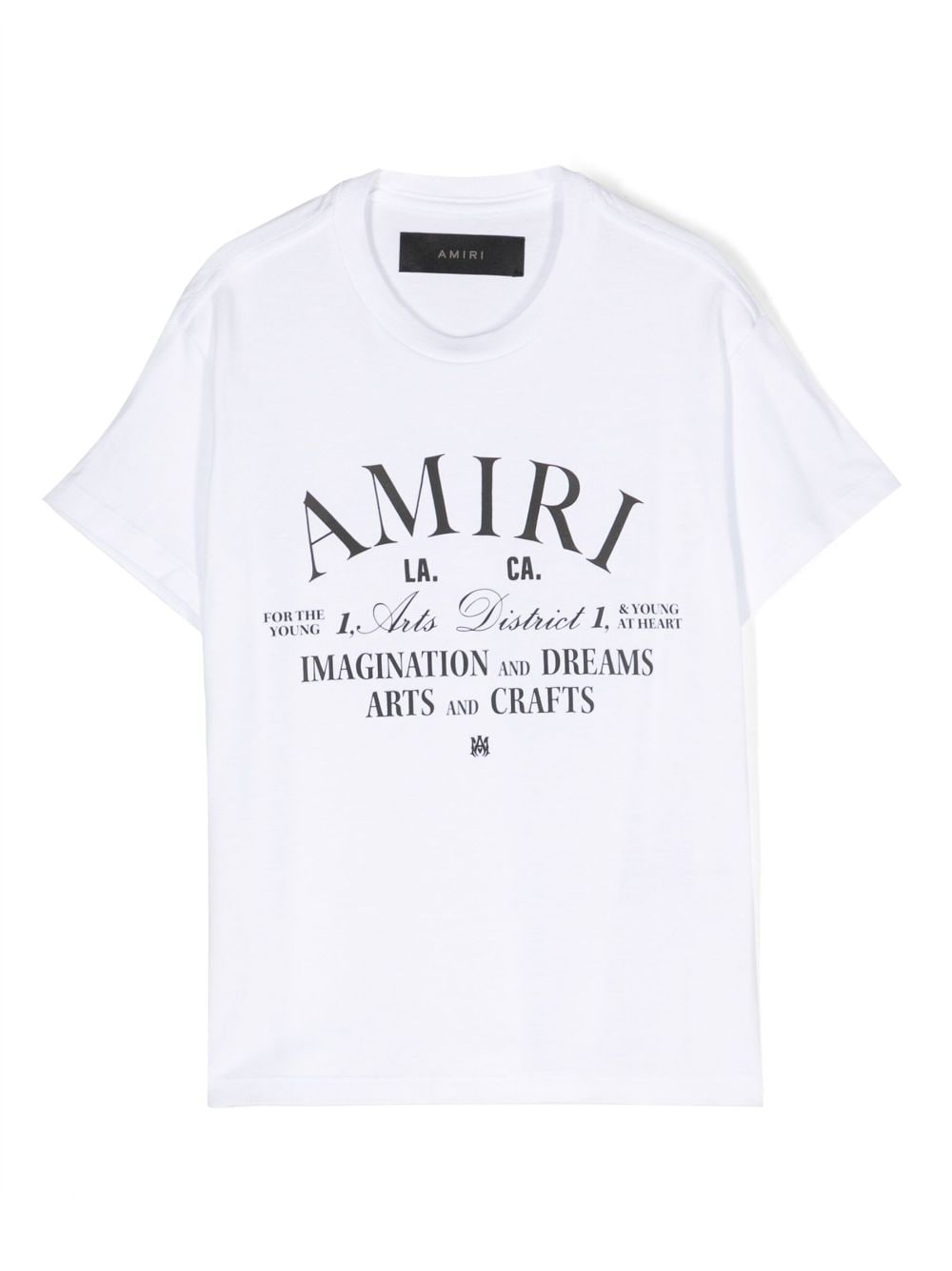 AMIRI KIDS logo-print cotton T-shirt - White von AMIRI KIDS