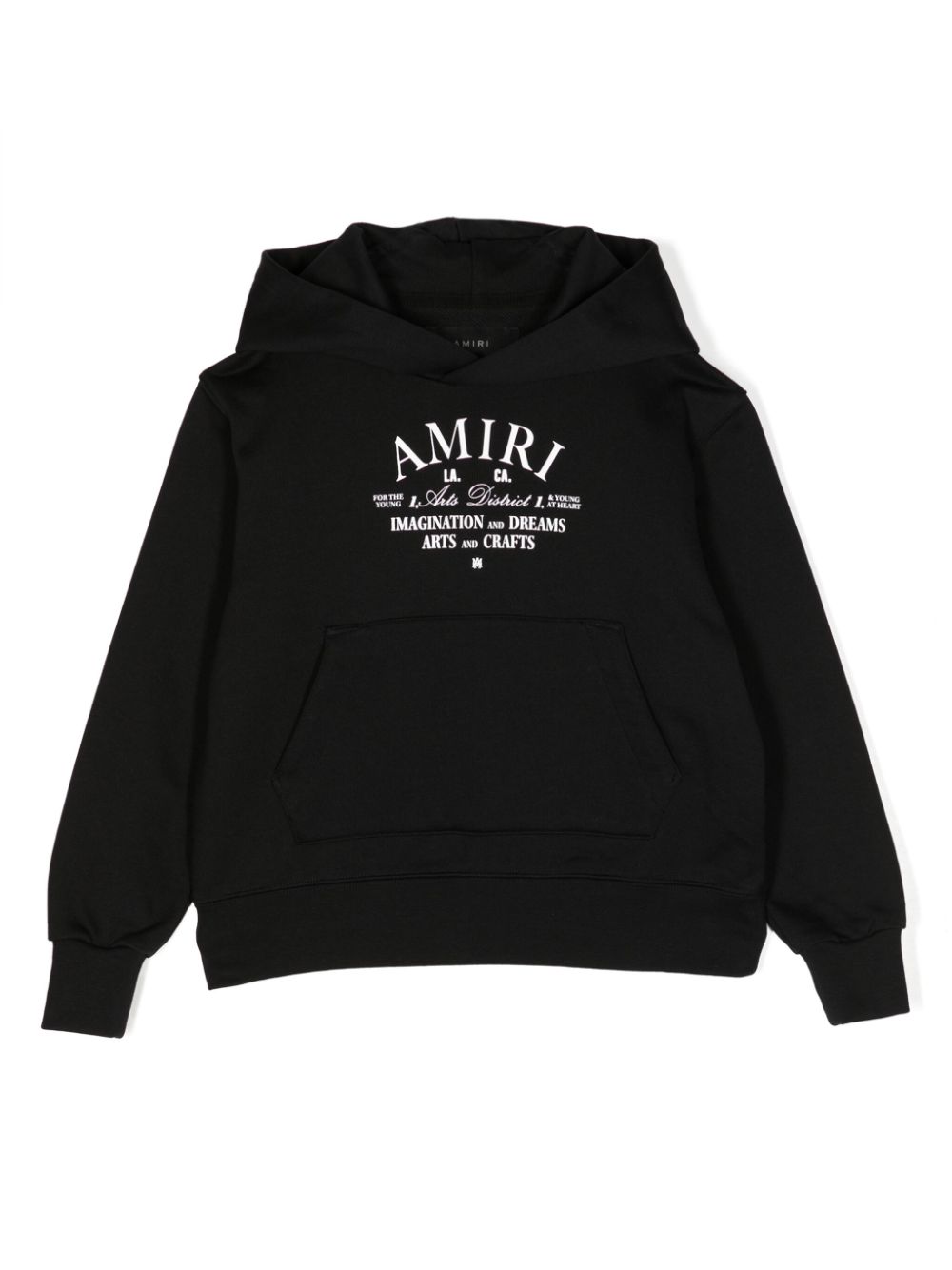 AMIRI KIDS logo-print cotton hoodie - Black von AMIRI KIDS