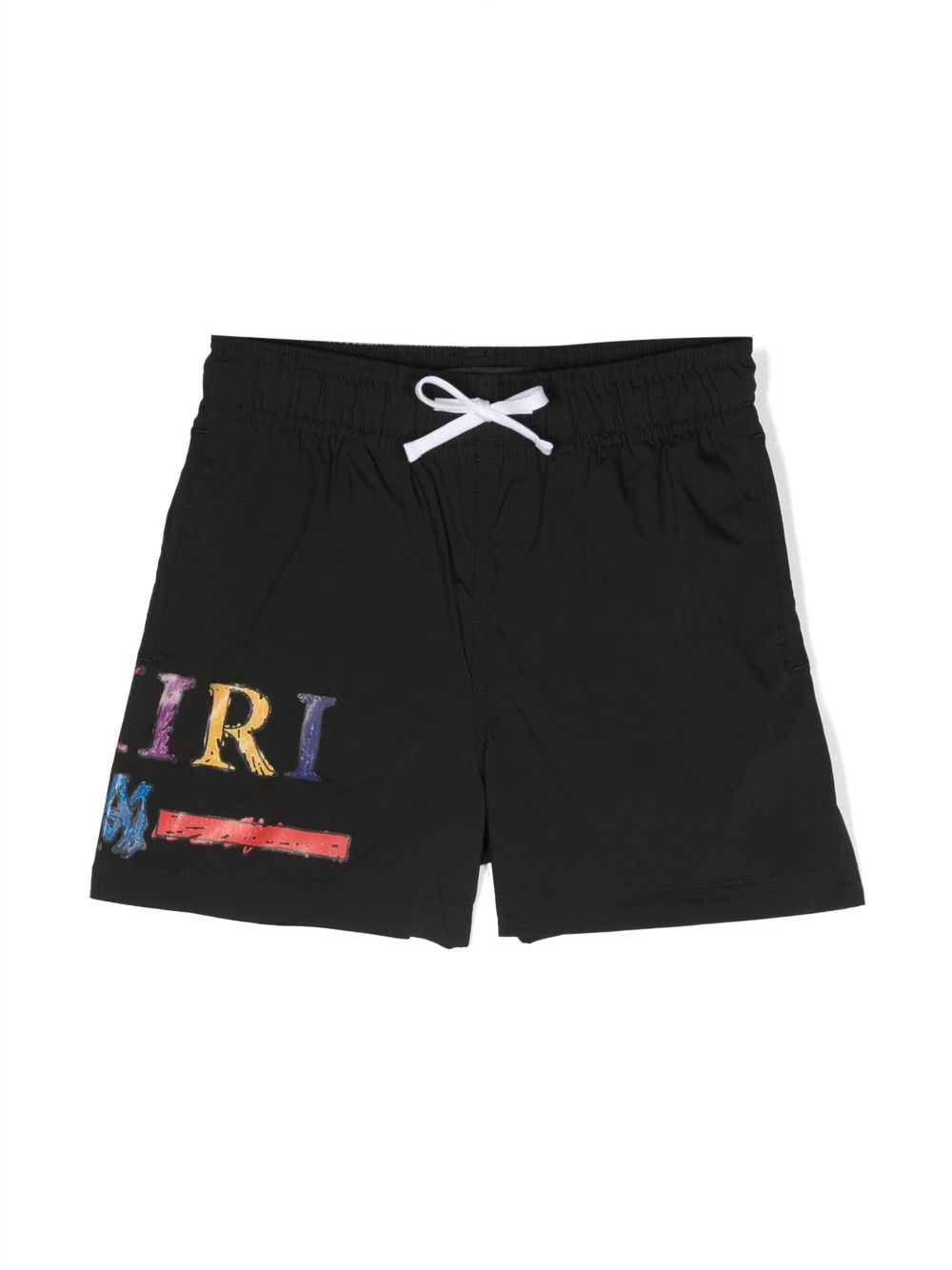 AMIRI KIDS logo-print drawstring-waist shorts - Black von AMIRI KIDS