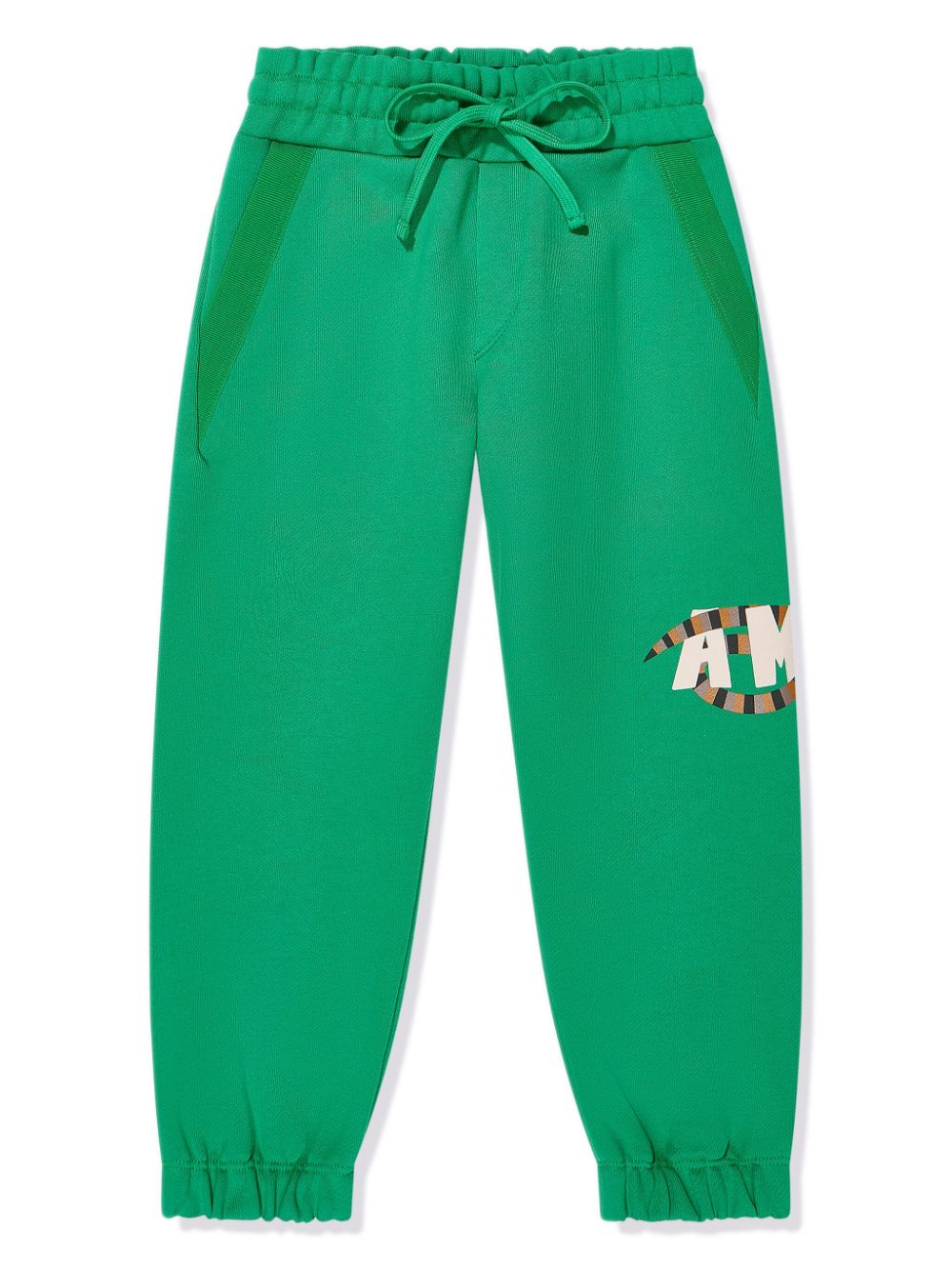 AMIRI KIDS logo-print track pants - Green von AMIRI KIDS