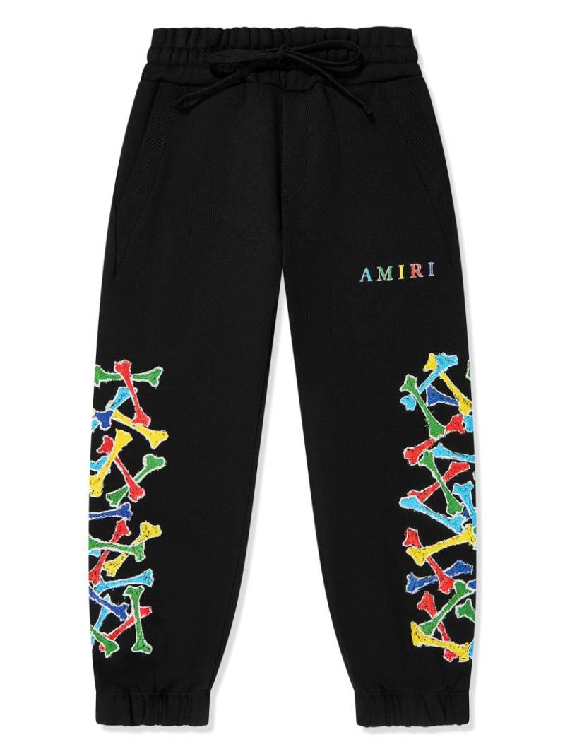 AMIRI KIDS sketch-print cotton track pants - Black von AMIRI KIDS