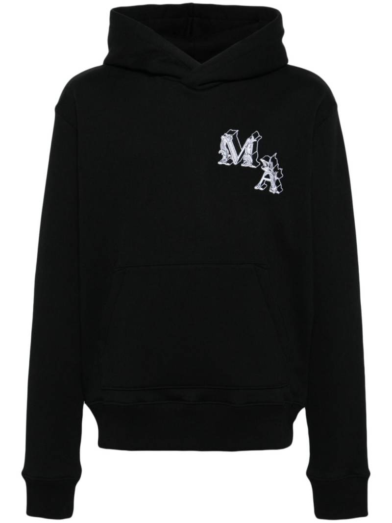 AMIRI Angel cotton hoodie - Black von AMIRI