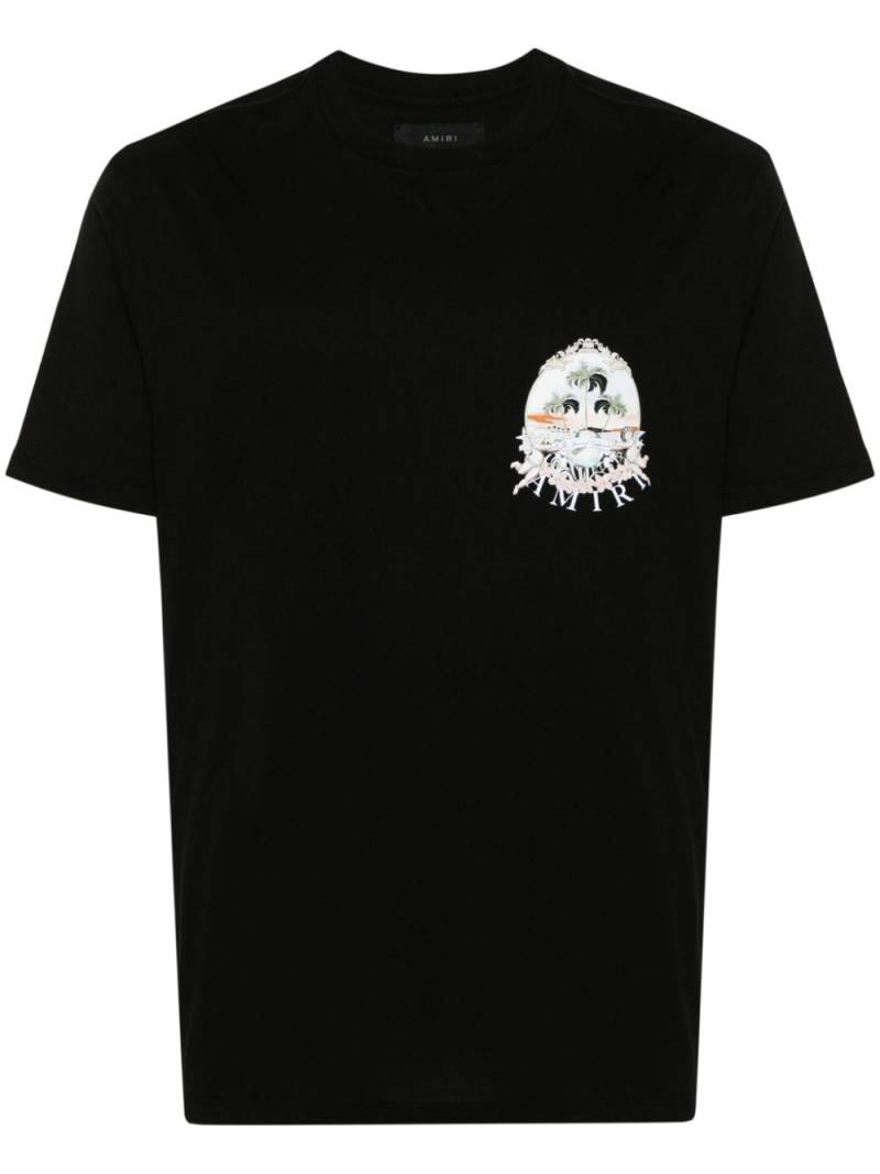 AMIRI Cherub printed cotton T-shirt - Black von AMIRI
