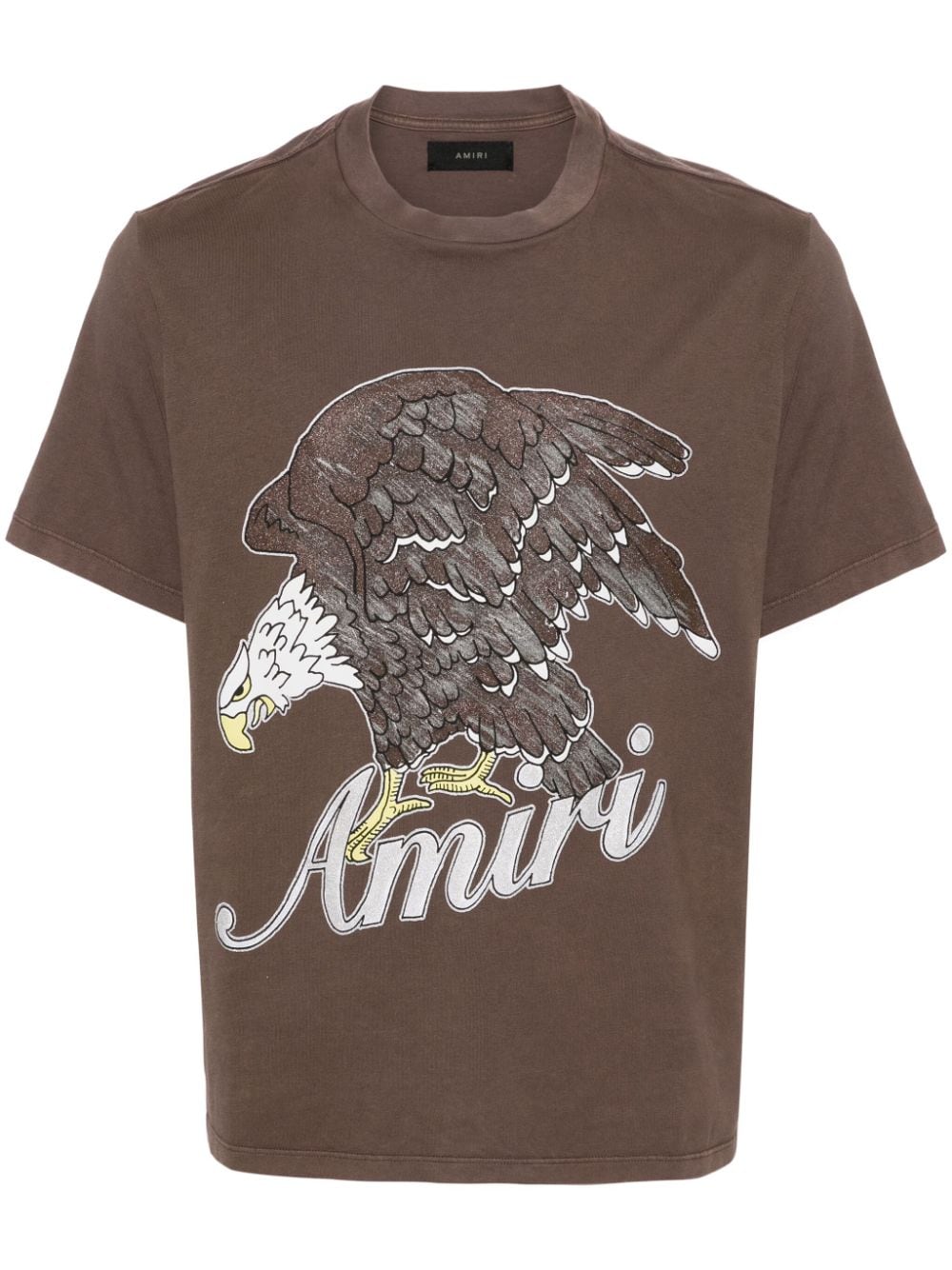AMIRI Eagle cotton T-shirt - Brown von AMIRI