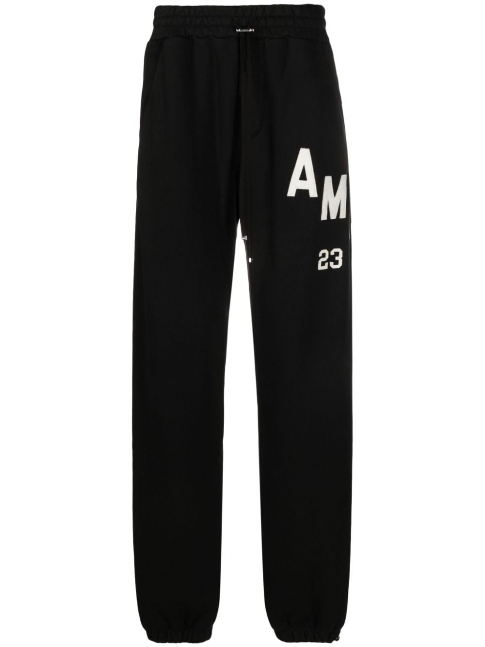 AMIRI Hockey logo-patch track pants - Black von AMIRI