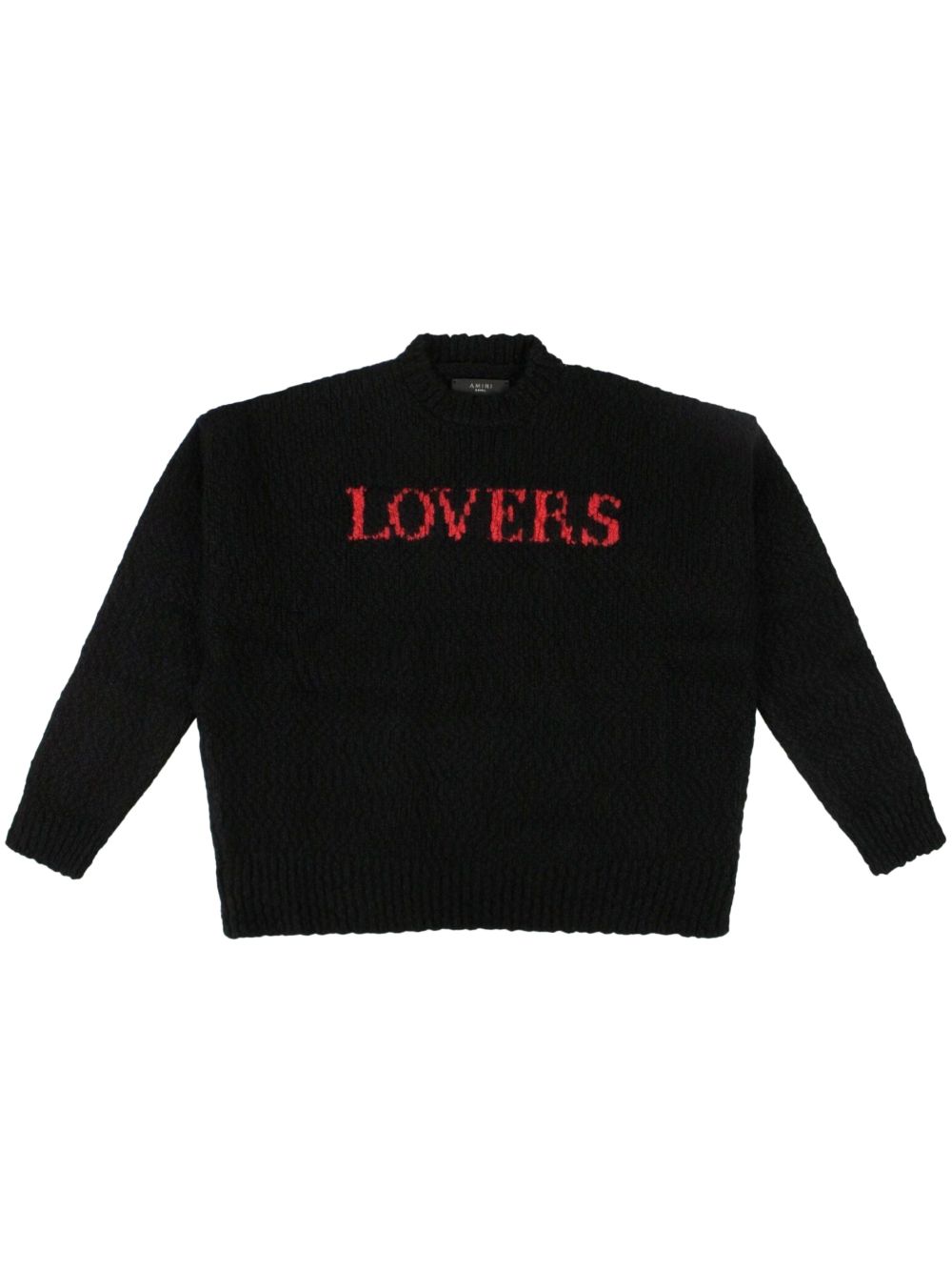 AMIRI Lovers wool jumper - Black von AMIRI