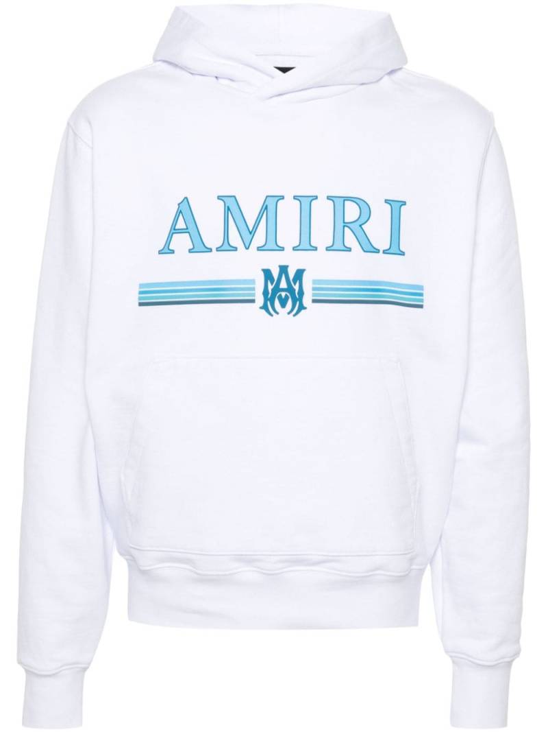 AMIRI MA Bar cotton hoodie - White von AMIRI