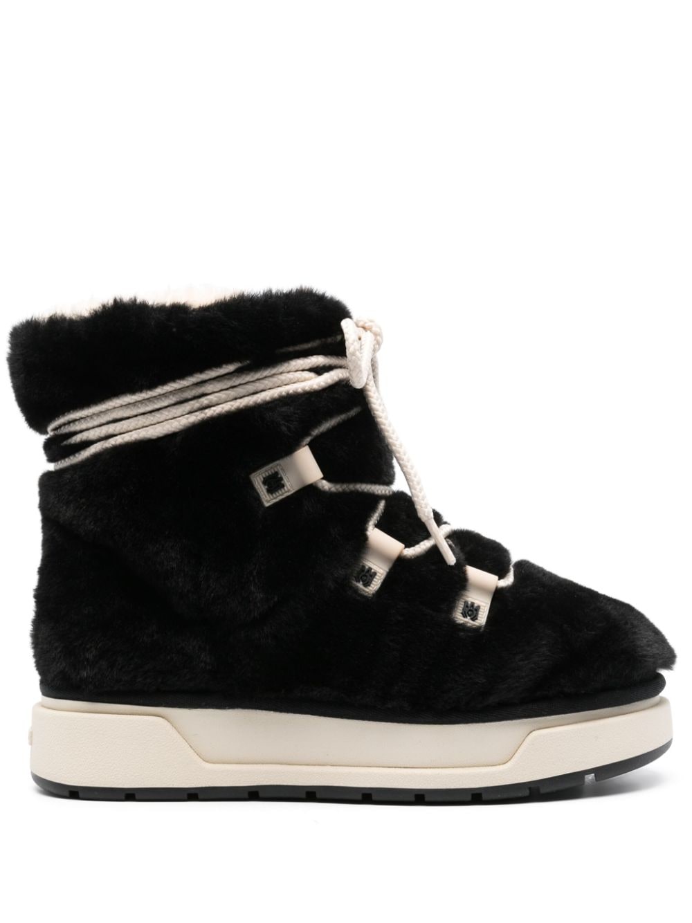 AMIRI Malibu faux-shearling boots - Black von AMIRI