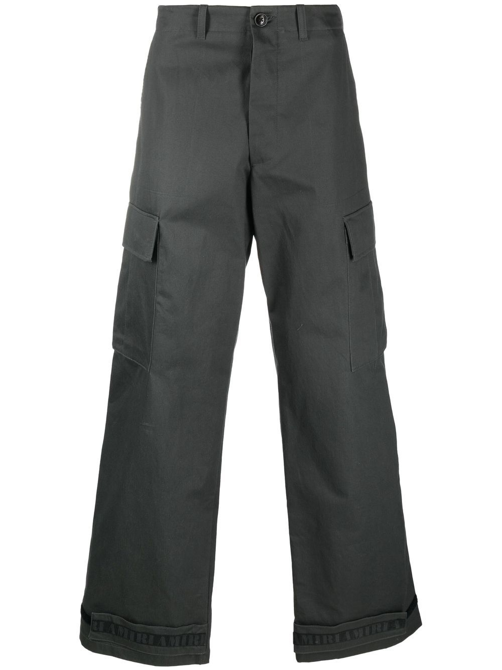 AMIRI logo-print cargo trousers - Grey von AMIRI