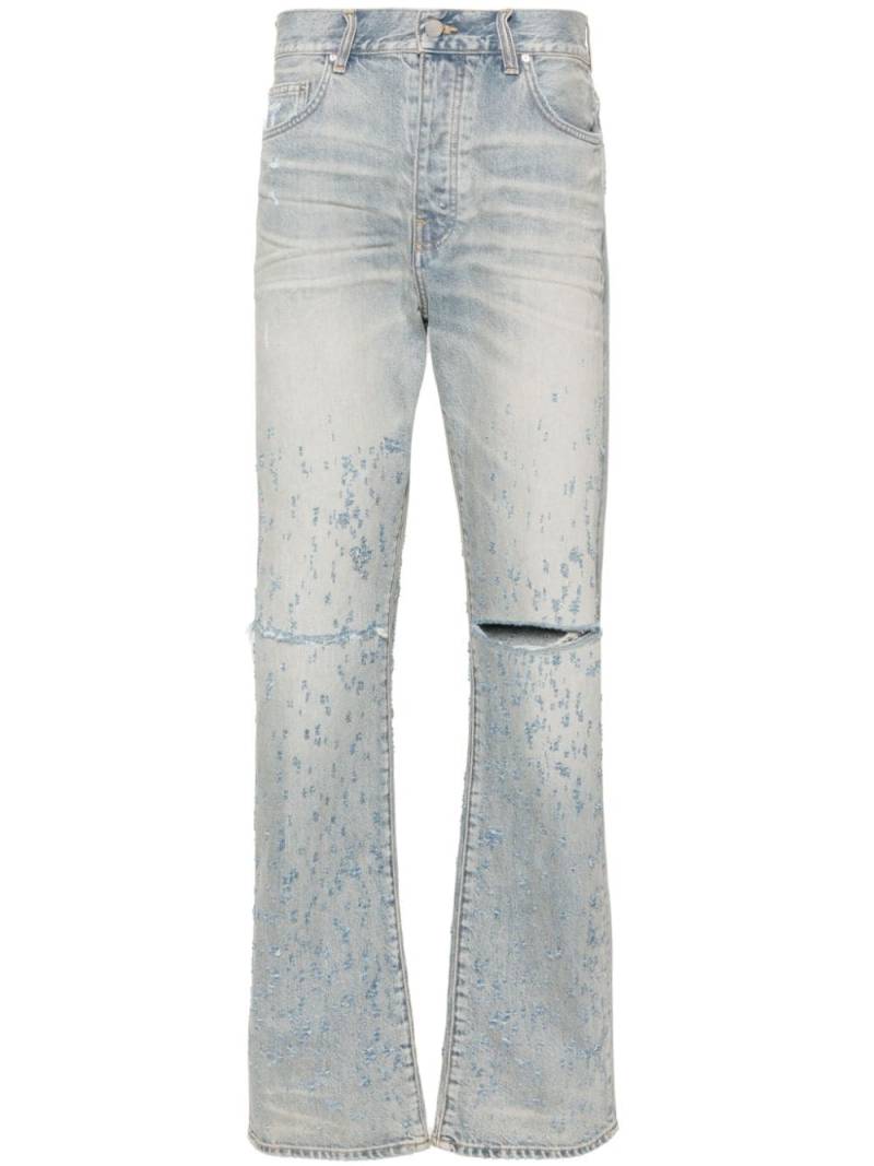 AMIRI Shotgun straight-leg jeans - Blue von AMIRI