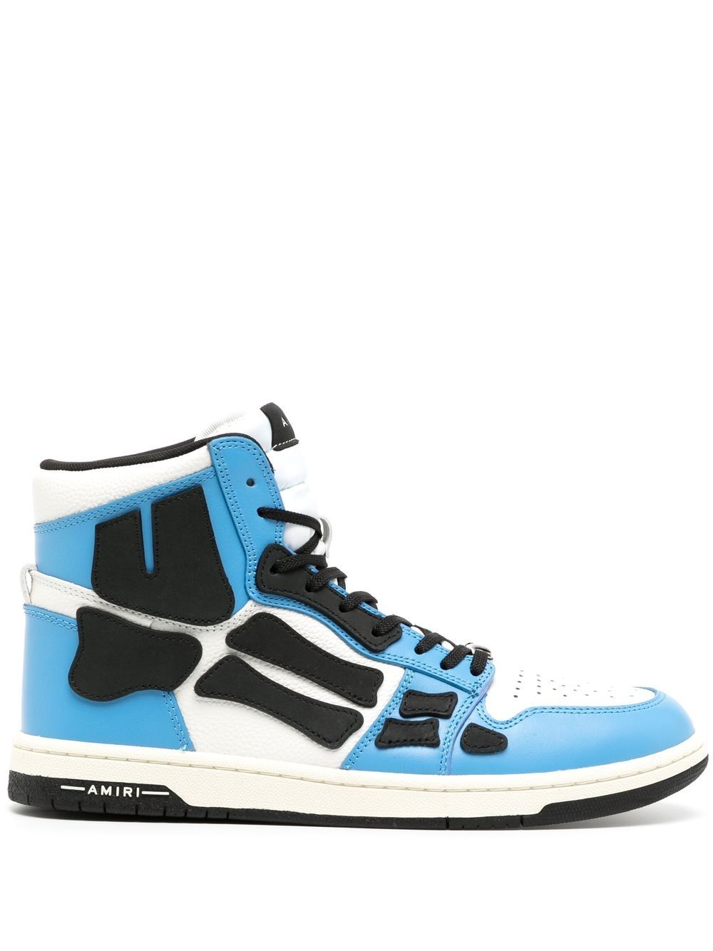 AMIRI Skel Top Hi leather sneakers - Blue von AMIRI