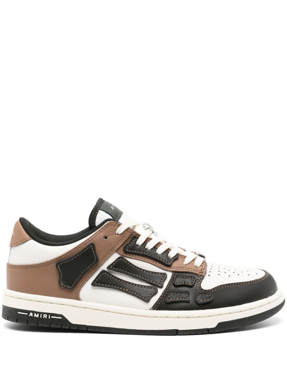 AMIRI Skel leather sneakers - Black von AMIRI