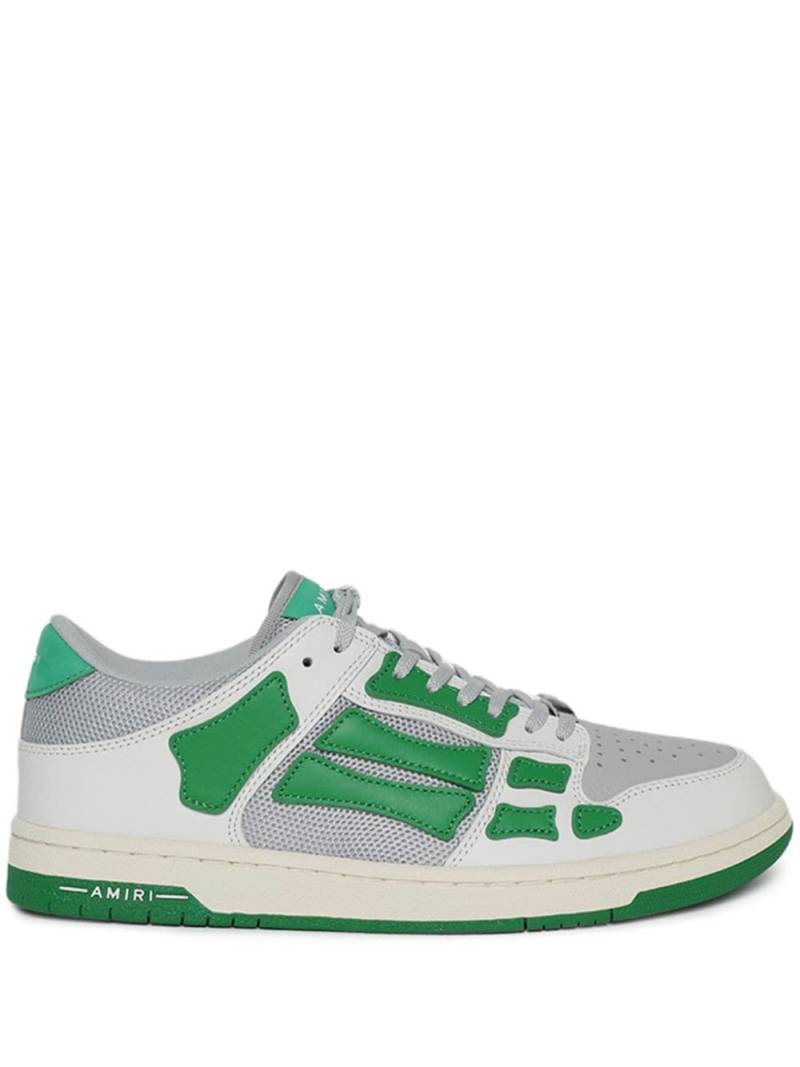 AMIRI Skel-top leather sneakers - White von AMIRI