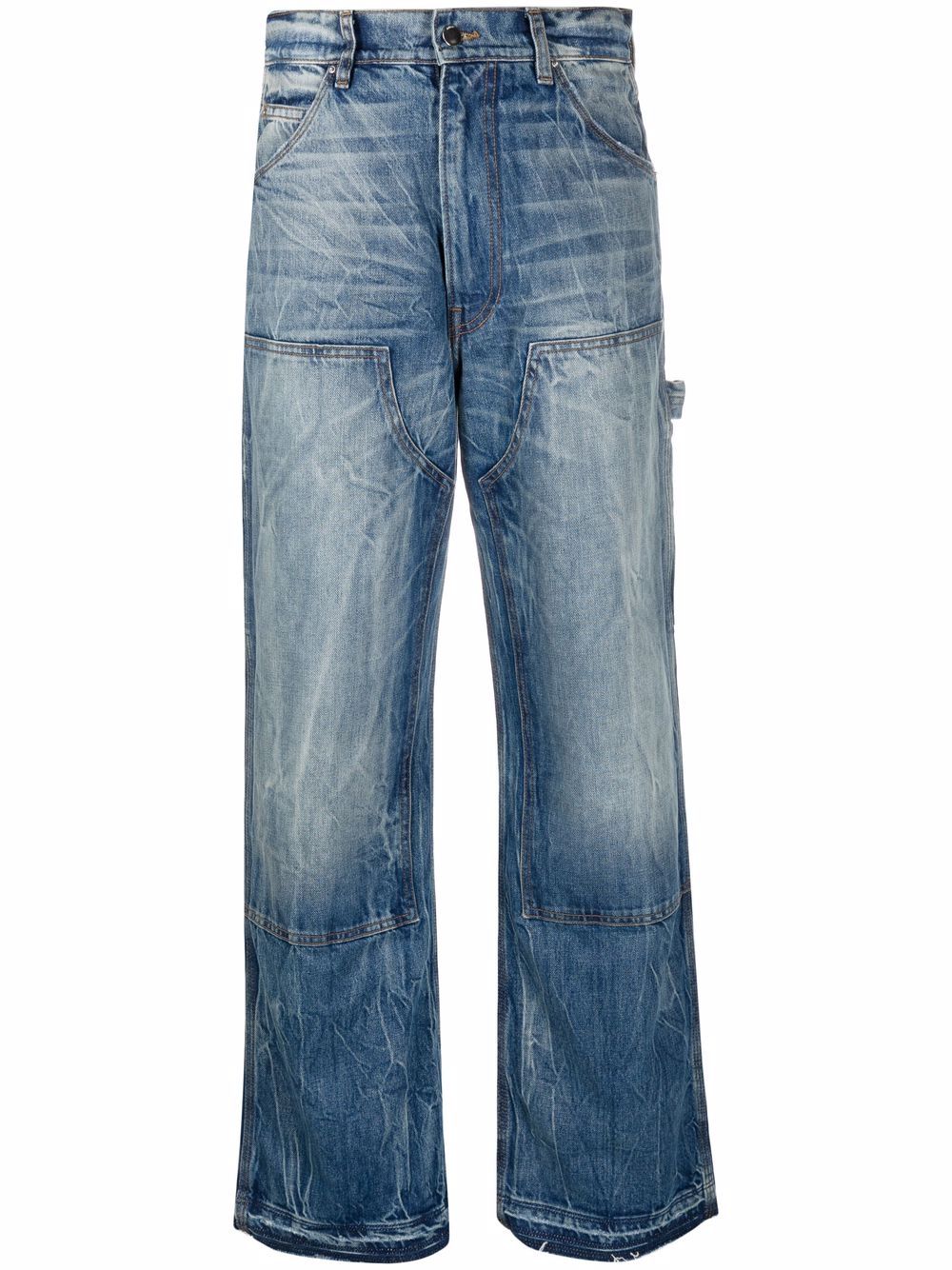 AMIRI bleached-wash jeans - Blue von AMIRI