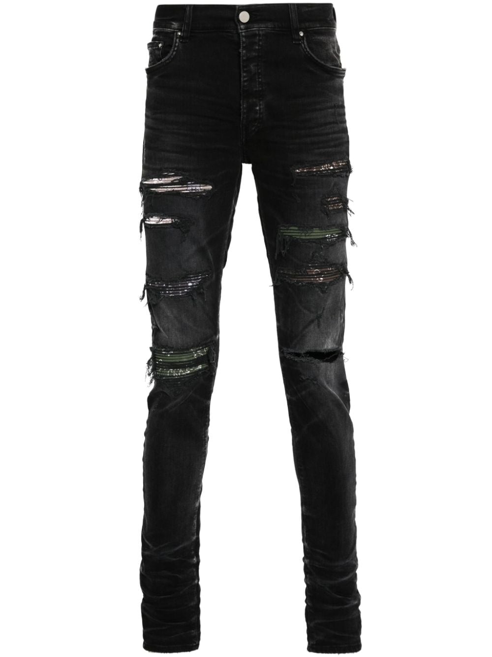 AMIRI Thrasher skinny jeans - Black von AMIRI