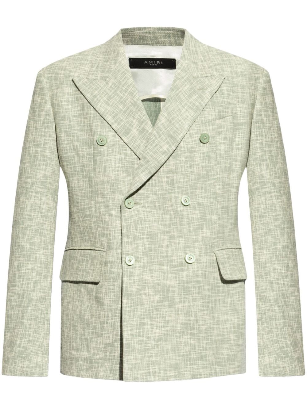 AMIRI double-breasted blazer - Green von AMIRI