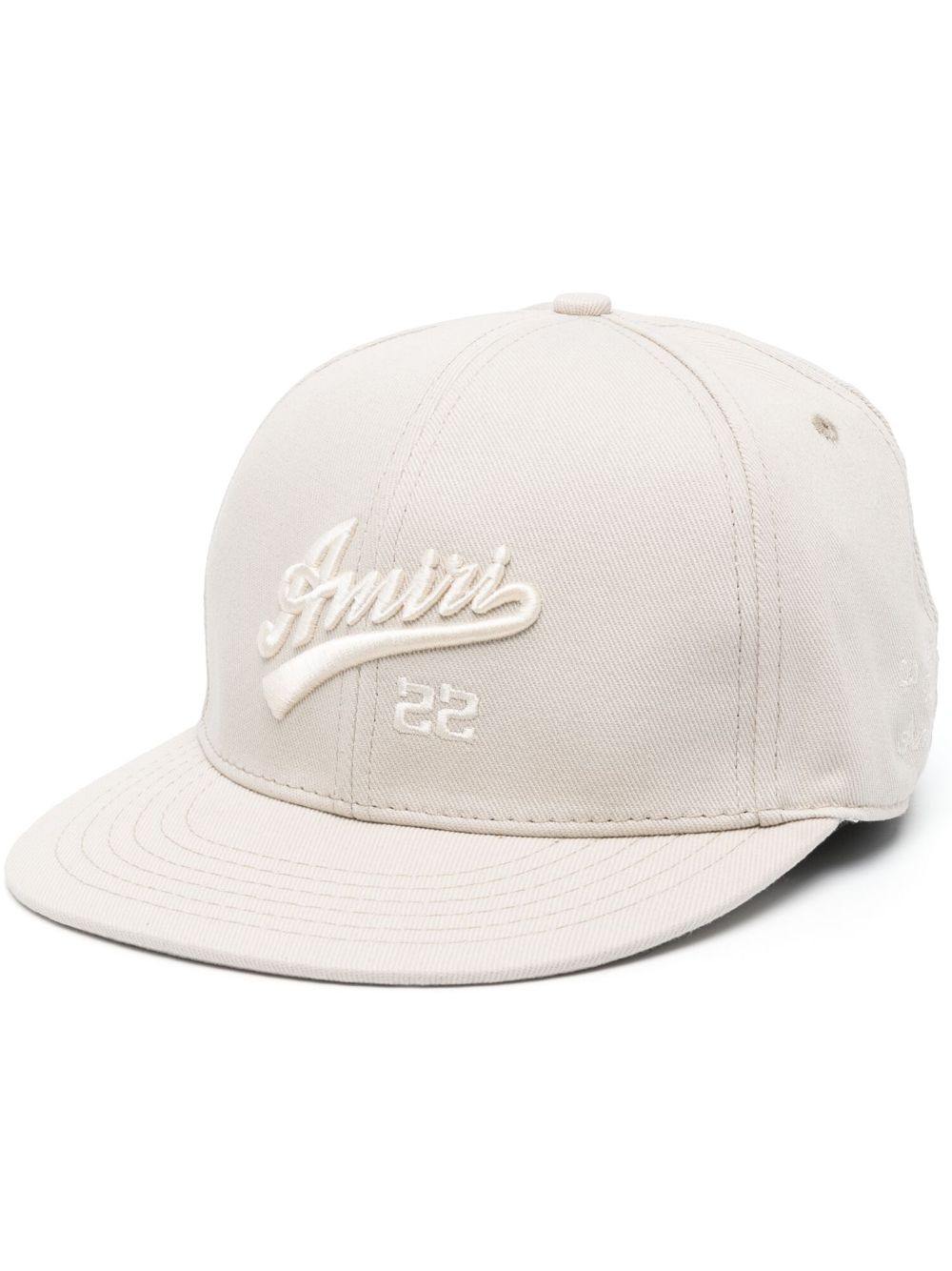 AMIRI embroidered-logo cap - Neutrals von AMIRI