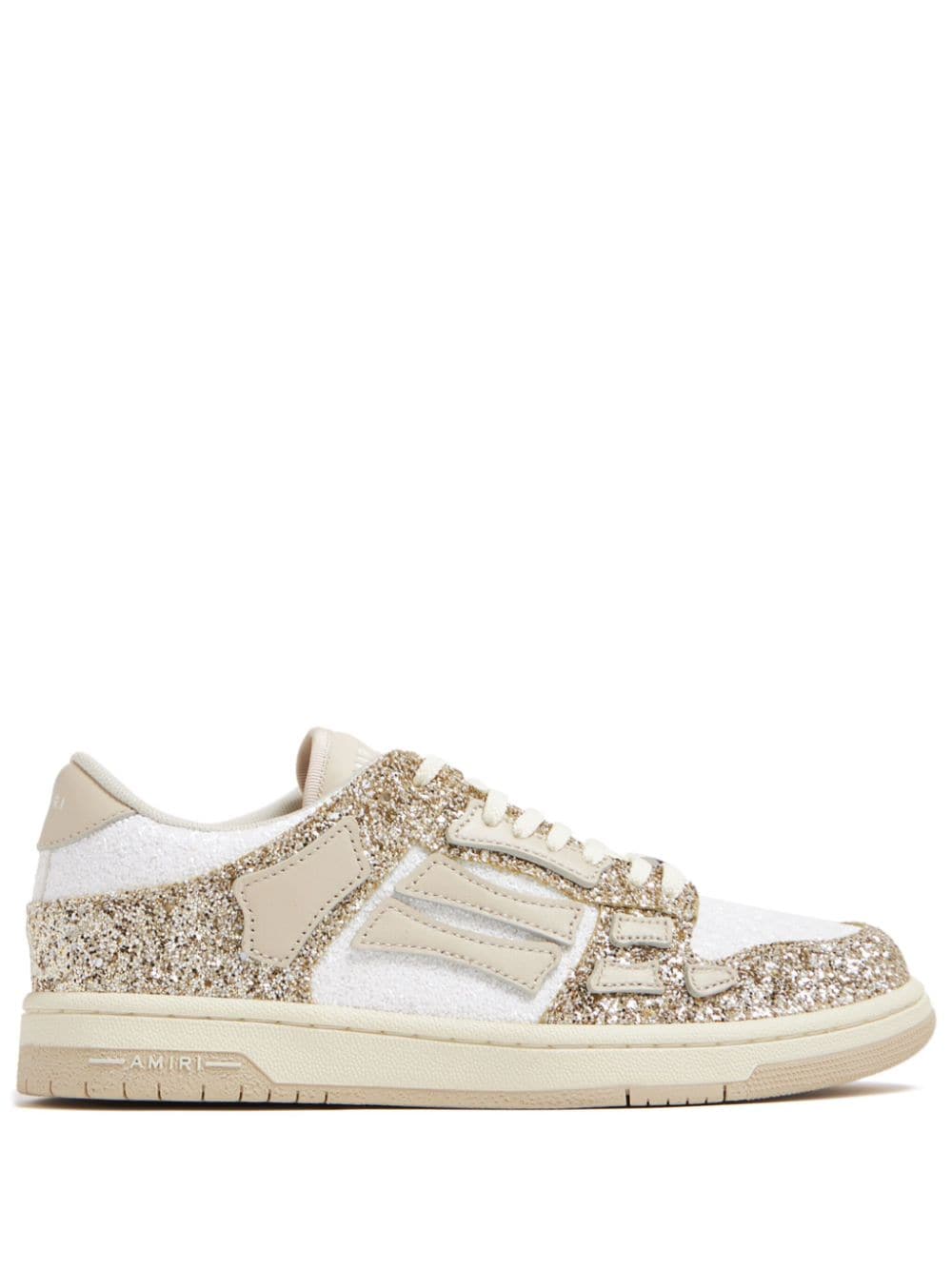 AMIRI glitter Skel low-top sneakers - White von AMIRI