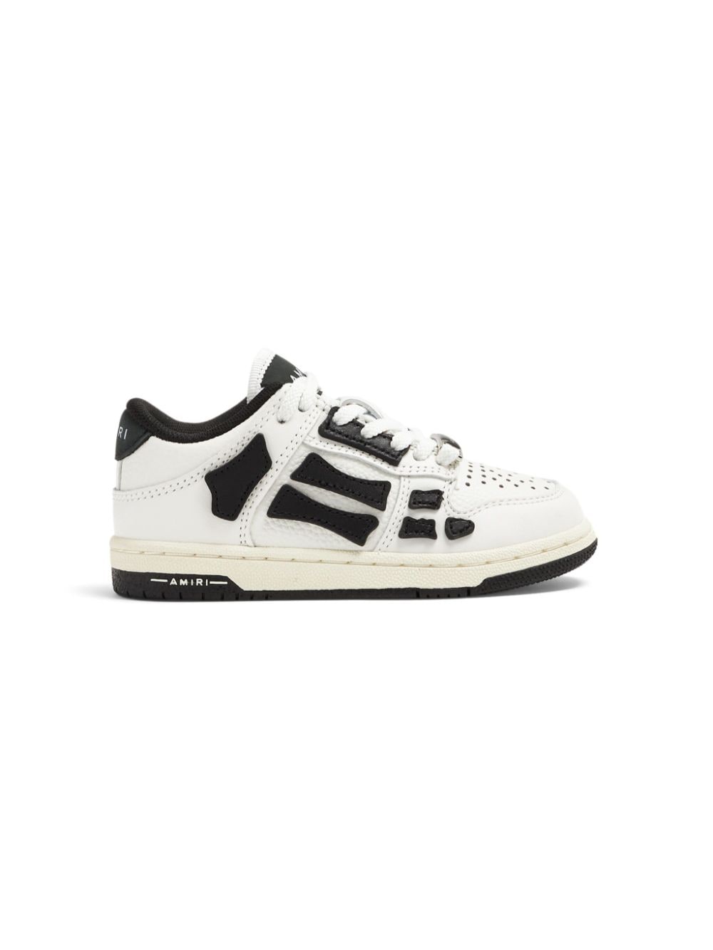 AMIRI logo-appliqué leather sneakers - White von AMIRI