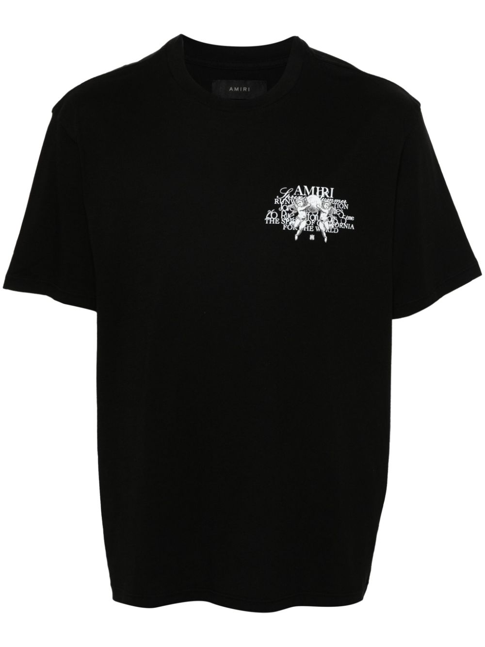 AMIRI logo-print T-shirt - Black von AMIRI