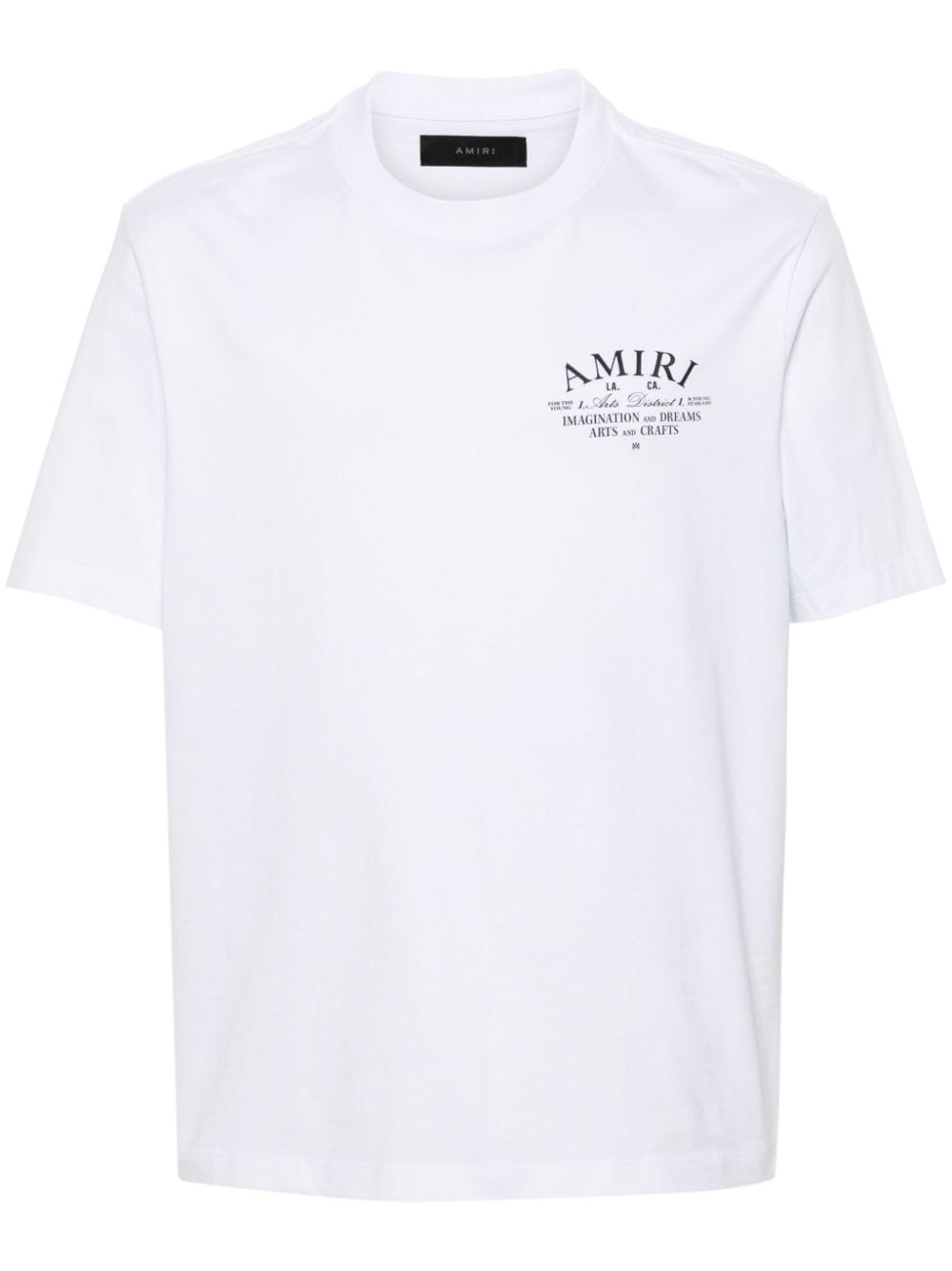 AMIRI logo-print cotton T-shirt - White von AMIRI