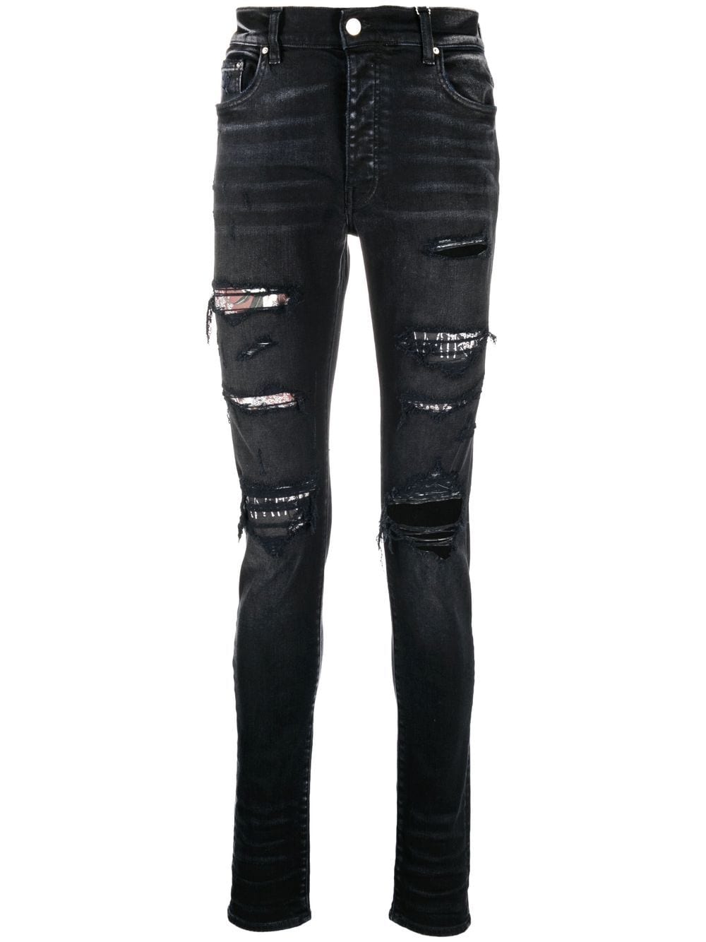 AMIRI ripped slim-fit jeans - Black von AMIRI
