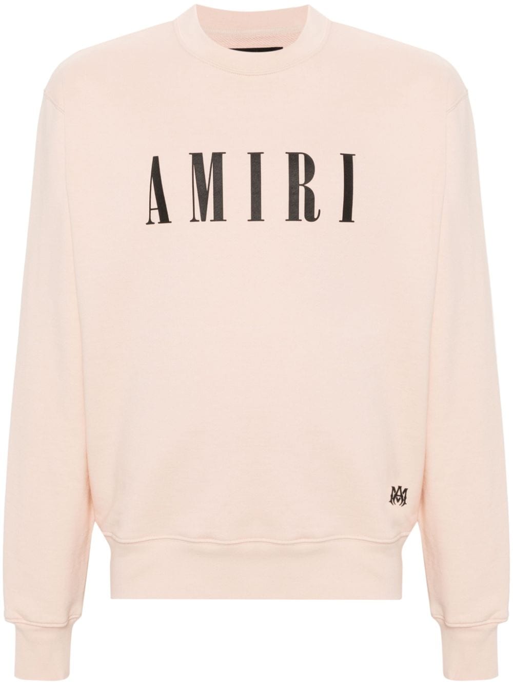 AMIRI rubberised-logo cotton sweatshirt - Neutrals von AMIRI