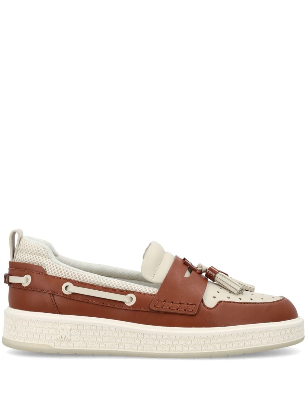 AMIRI tassel-embellished leather loafers - Brown von AMIRI