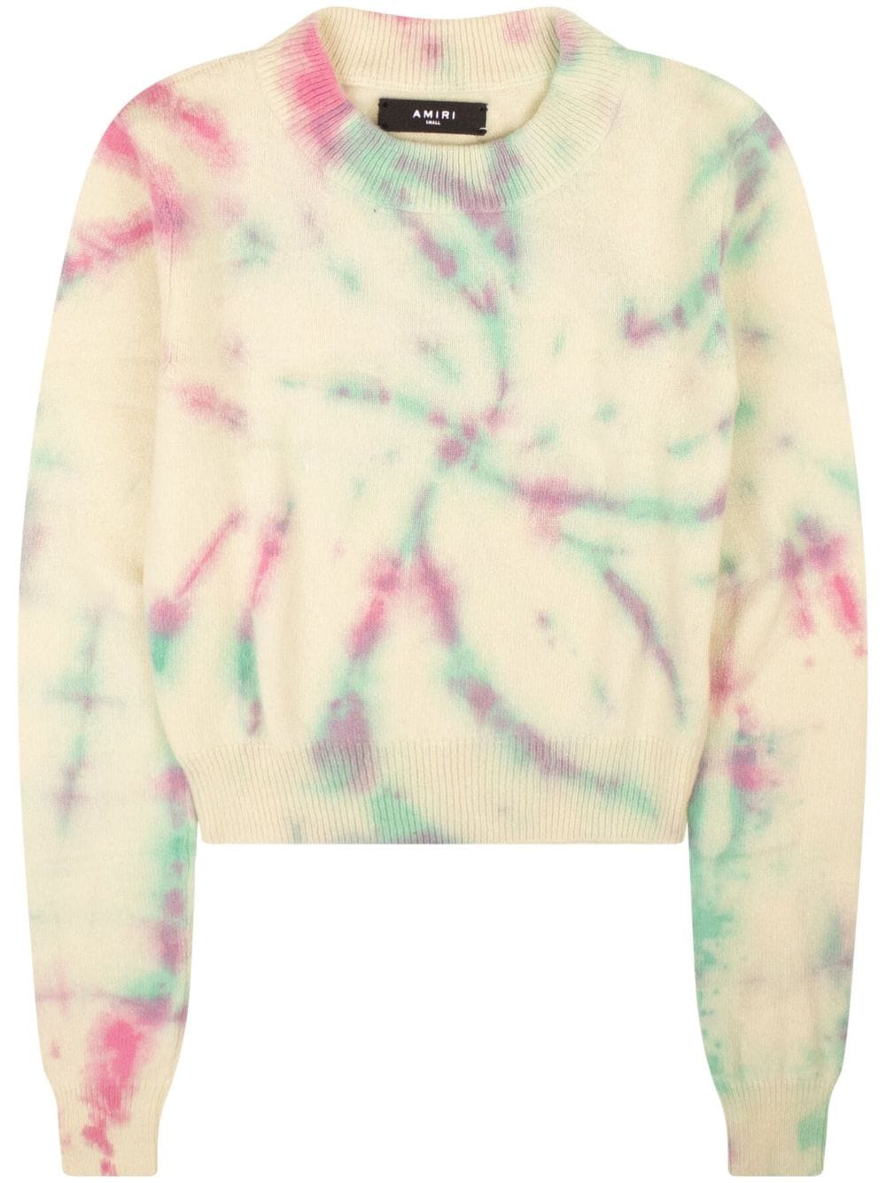 AMIRI tie-dye cashmere jumper - Neutrals von AMIRI