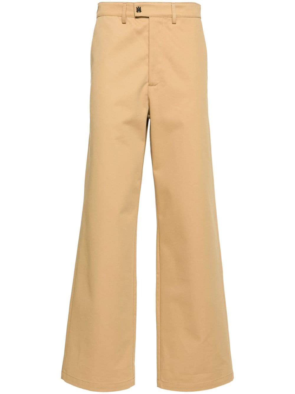 AMIRI wide-leg cotton chinos - Brown von AMIRI