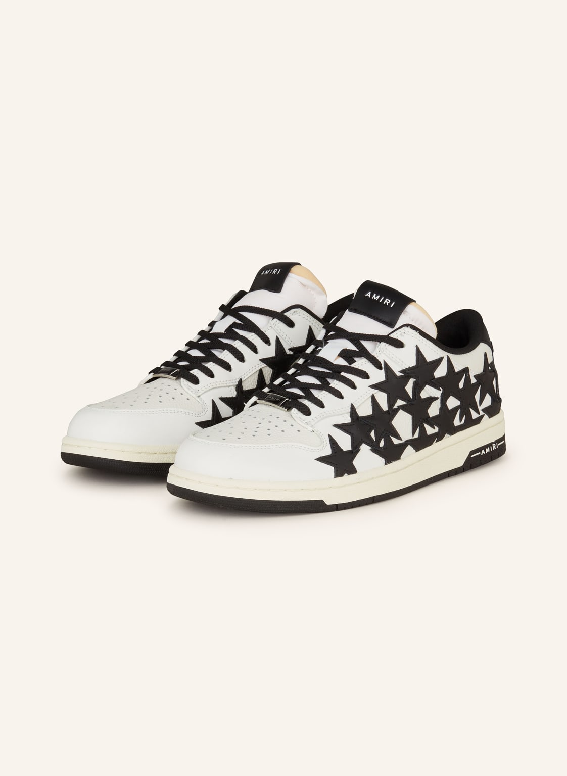 Amiri Hightop-Sneaker Stars weiss von AMIRI