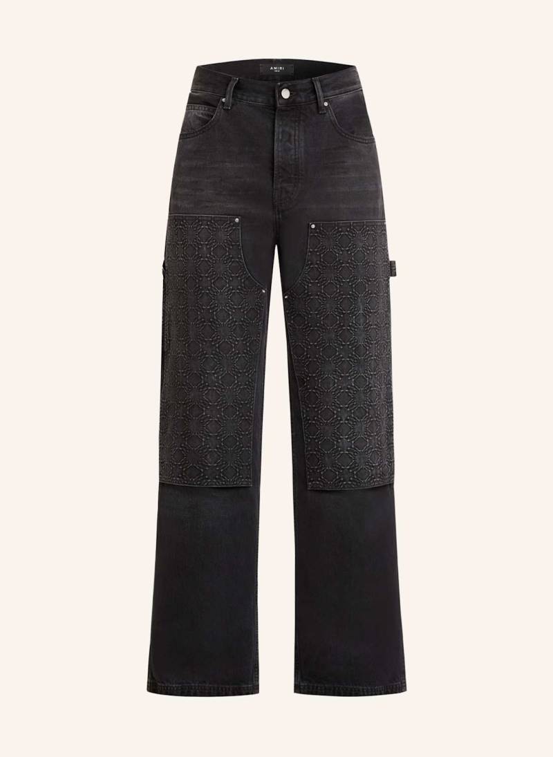 Amiri Jeans Debossed Regular Fit schwarz von AMIRI