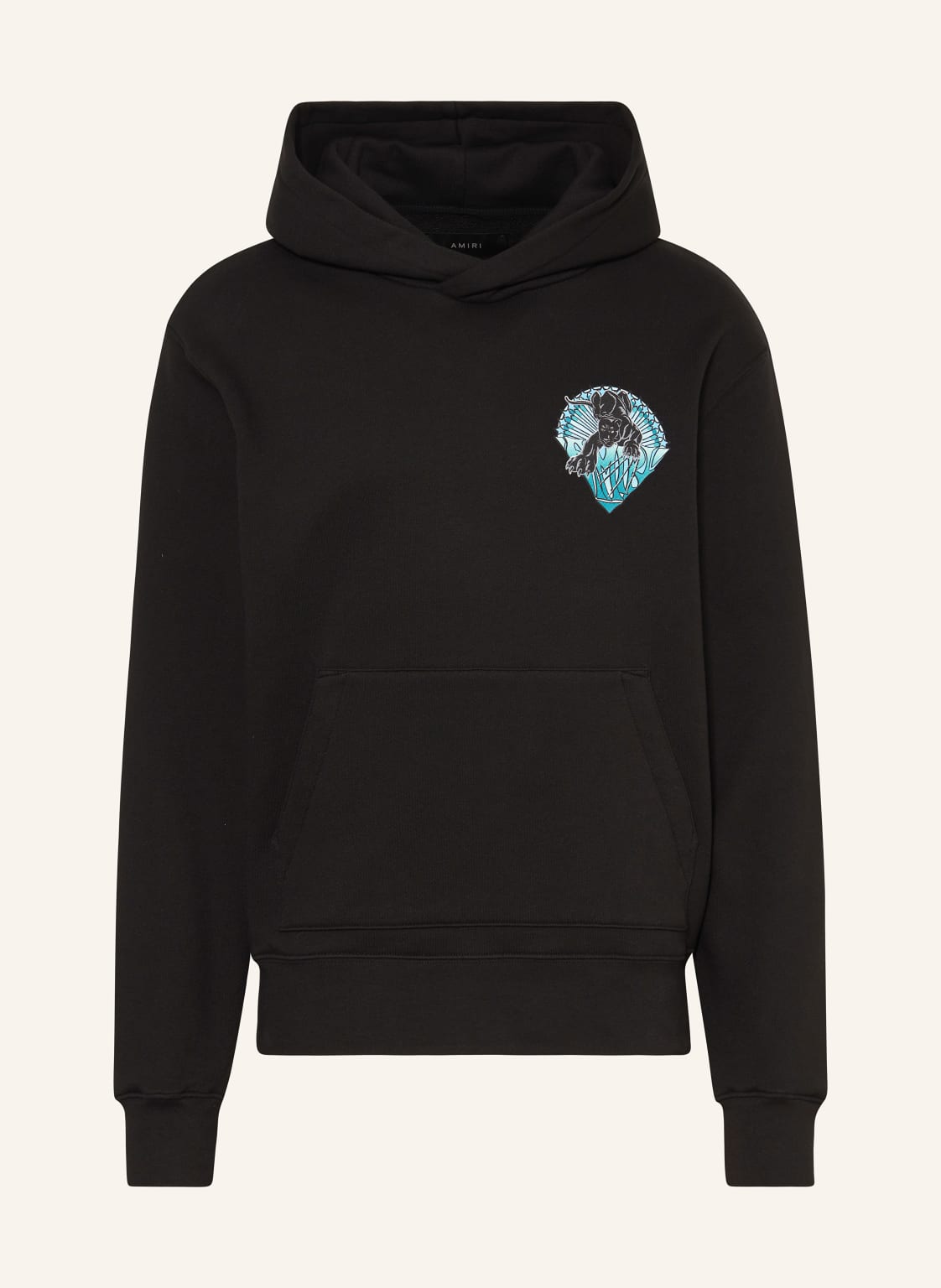 Amiri Oversized-Hoodie schwarz Amiri Oversized-Hoodie schwarz von AMIRI