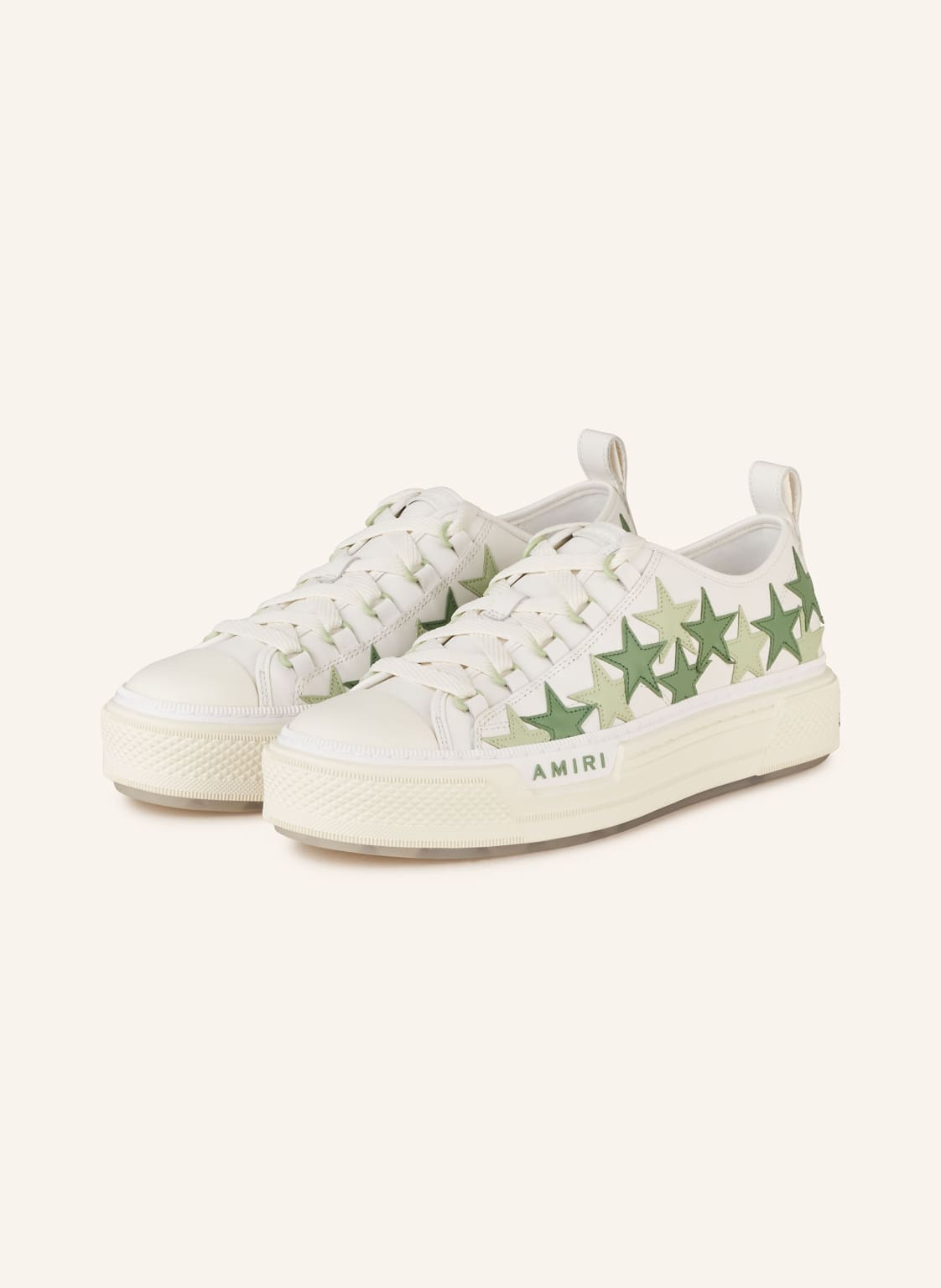 Amiri Sneaker Stars Court weiss von AMIRI