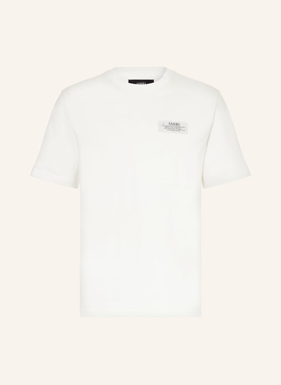 Amiri T-Shirt Spirit weiss von AMIRI