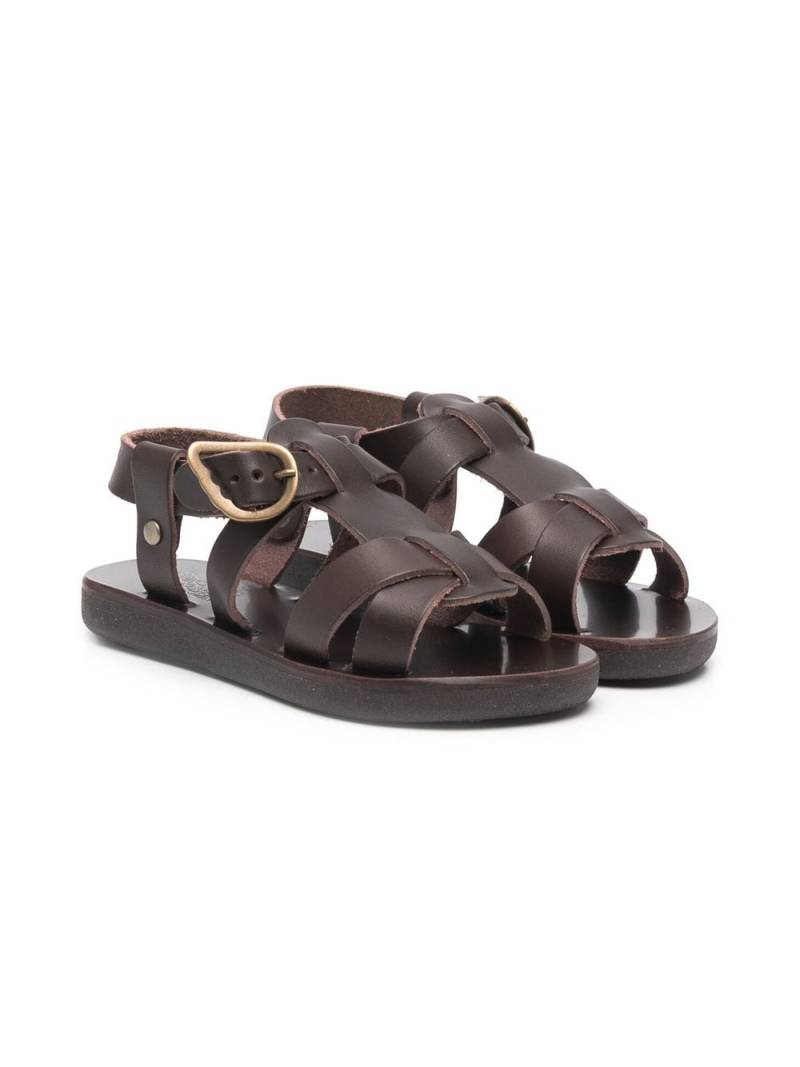 ANCIENT GREEK SANDALS KIDS Leonidas open-toe sandals - Brown von ANCIENT GREEK SANDALS KIDS