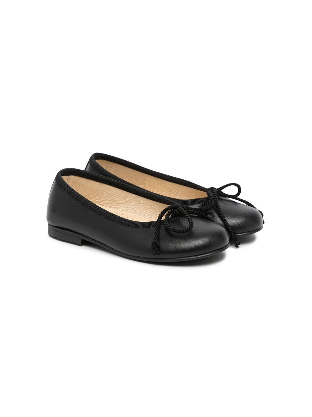 ANDANINES classic ballerina shoes - Black von ANDANINES