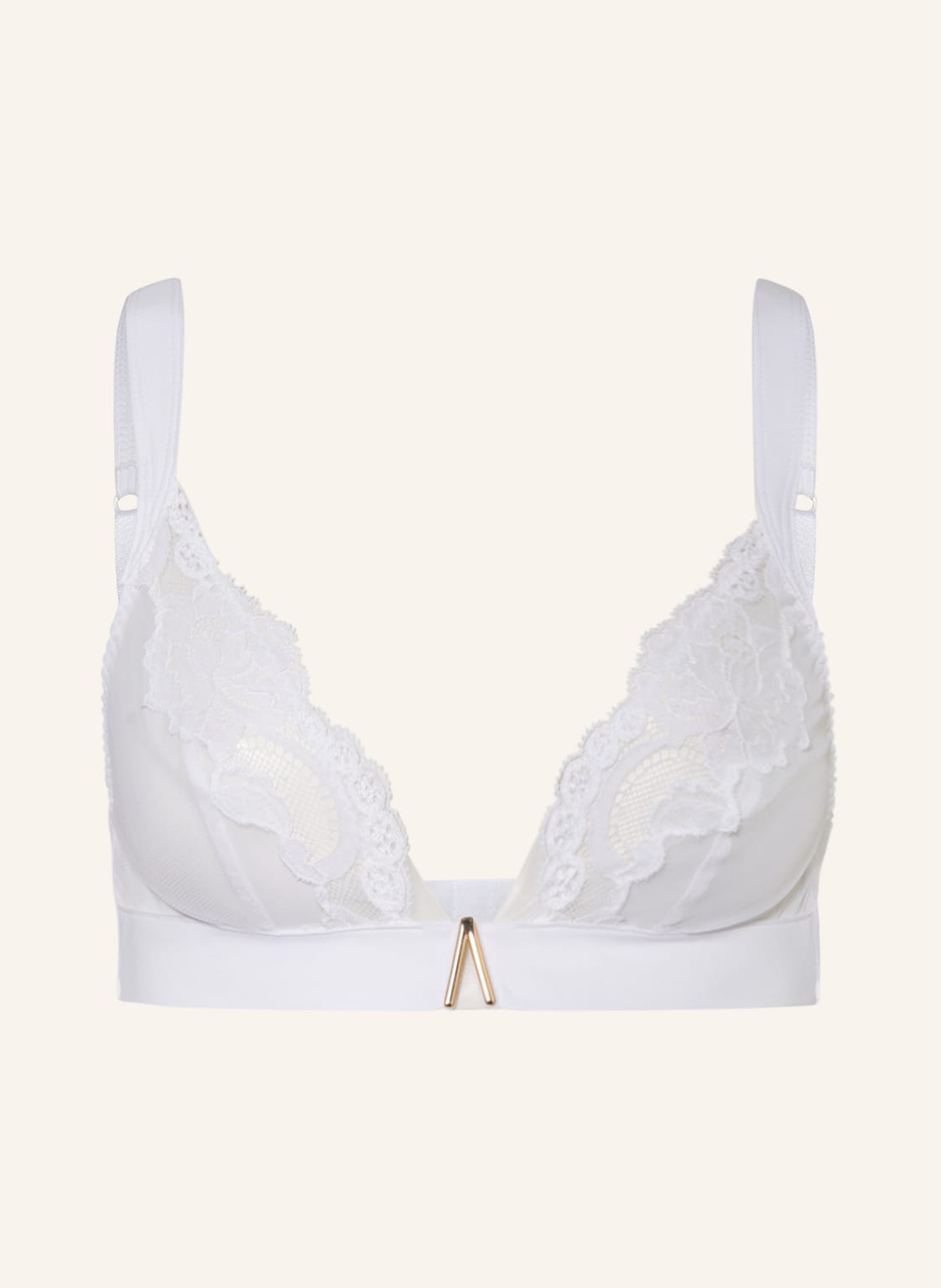 Andres Sarda Triangel-Bh Dion weiss von ANDRES SARDA