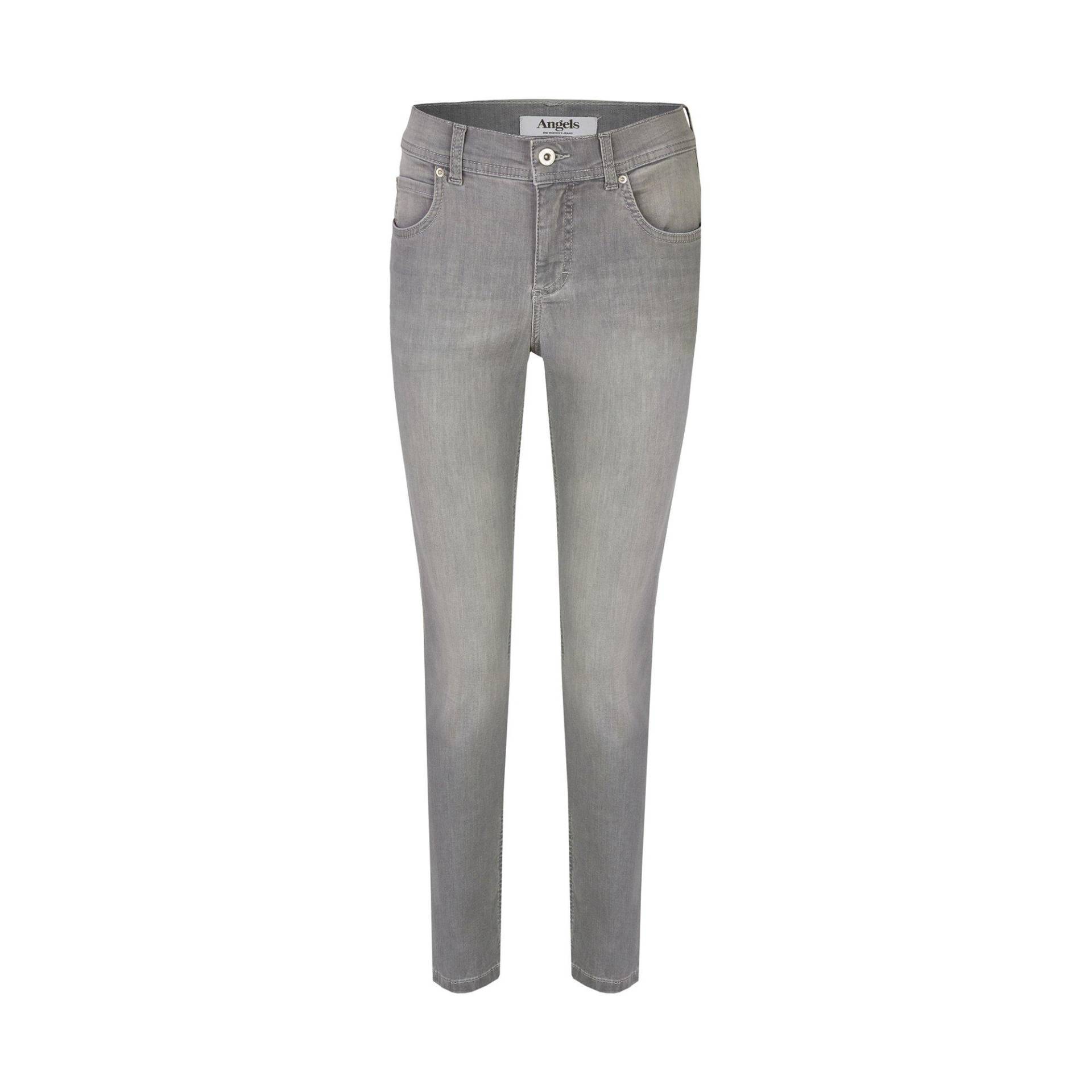 Jeans, Skinny Fit Damen Hellgrau 40 von ANGELS