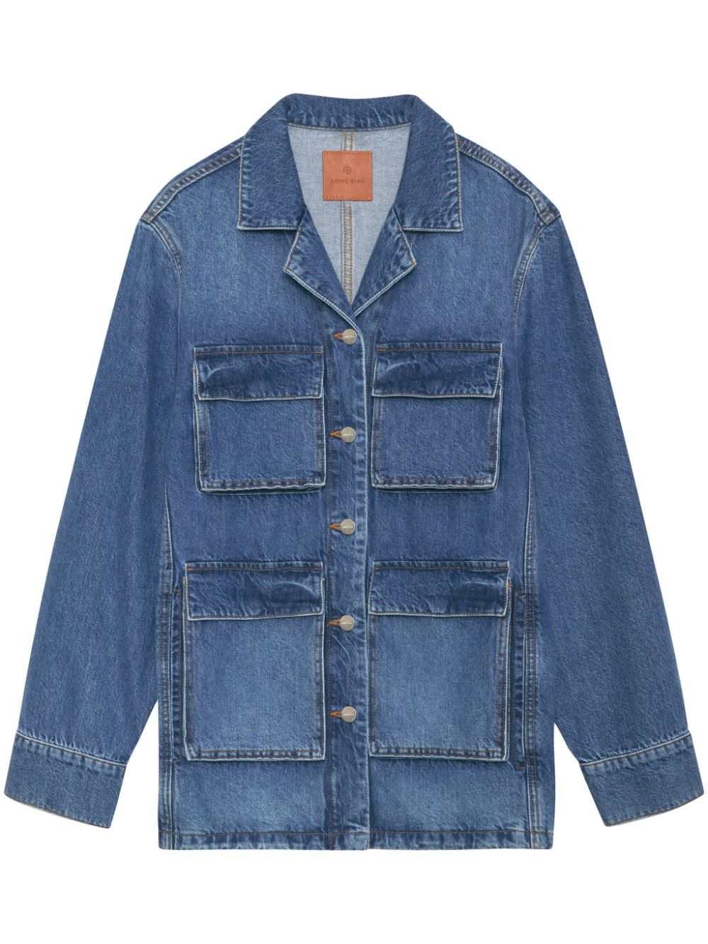 ANINE BING Alden denim jacket - Blue von ANINE BING