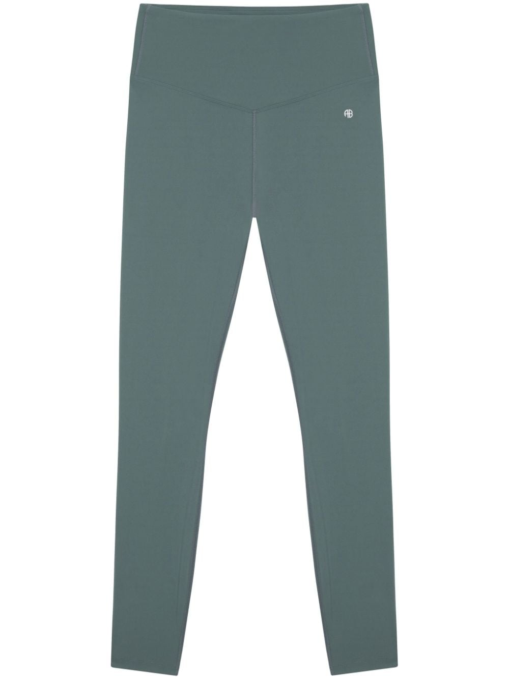 ANINE BING Blake high-waisted performance leggings - Green von ANINE BING