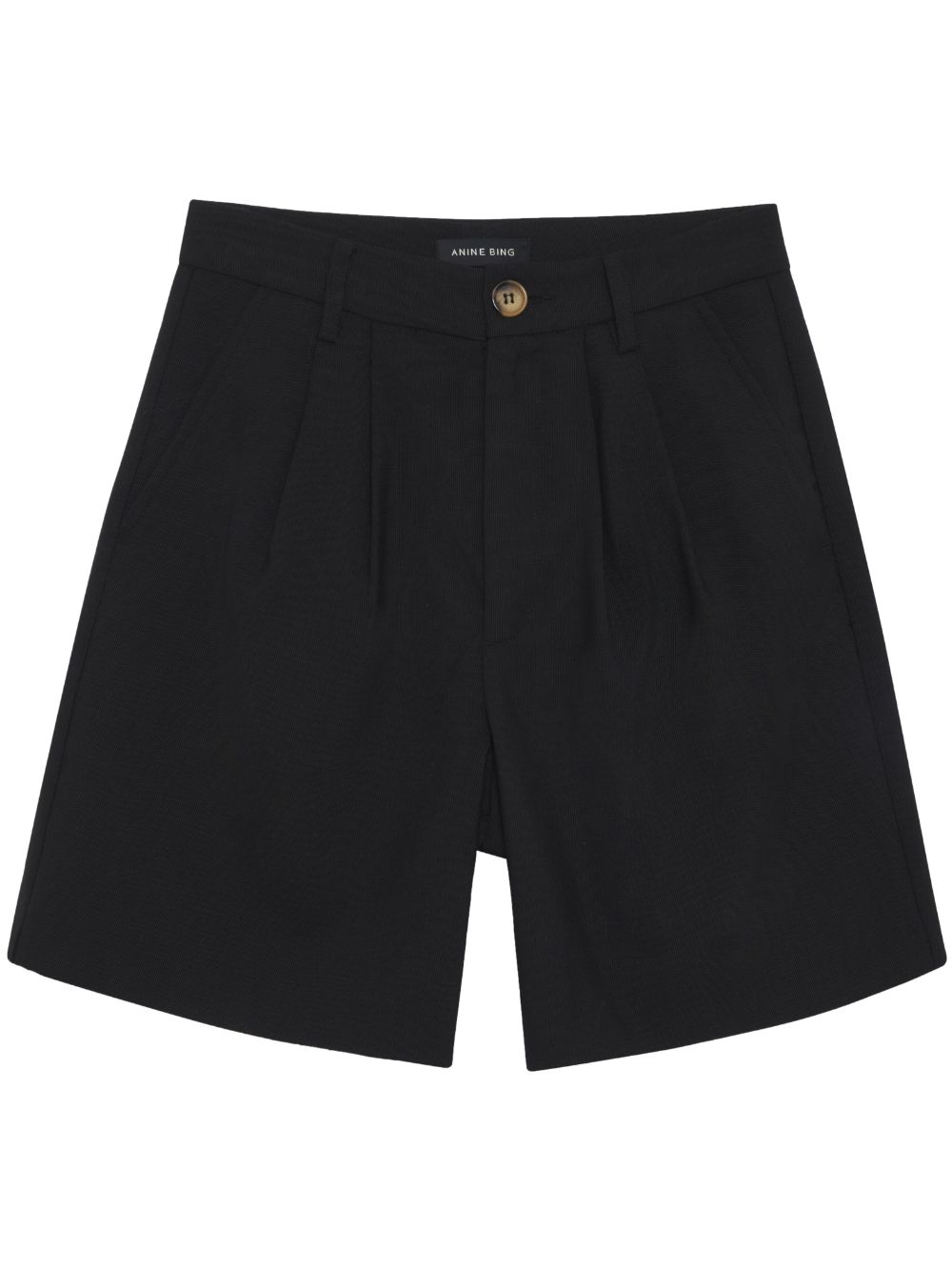 ANINE BING Carrie tailored shorts - Black von ANINE BING