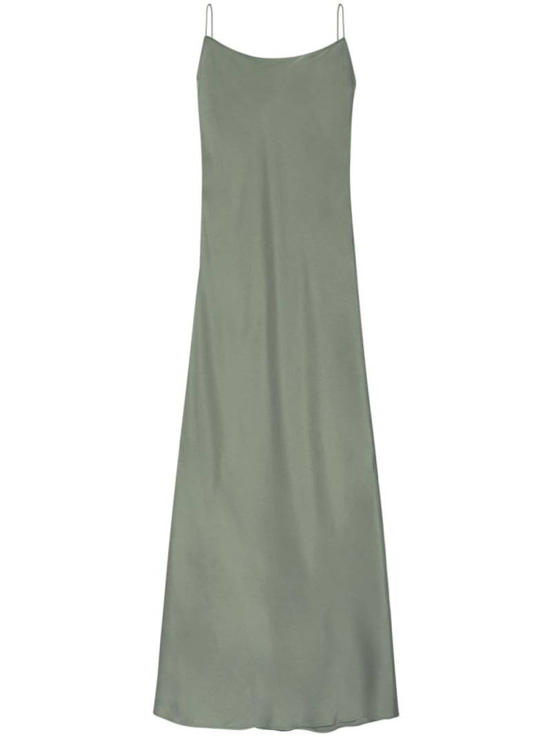 ANINE BING Chloe silk dress - Green von ANINE BING