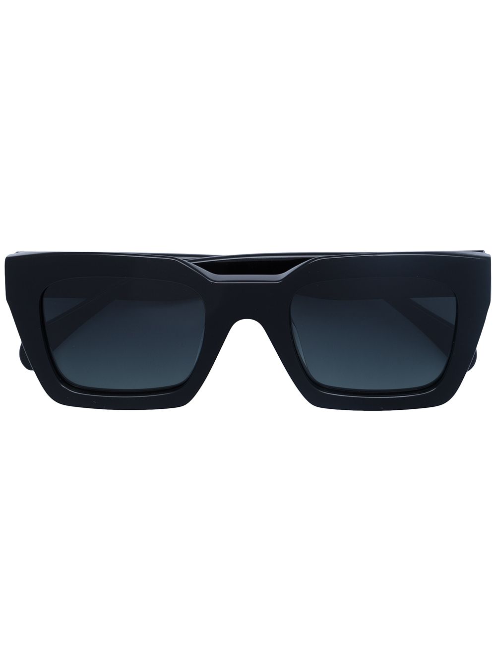 ANINE BING Indio square-frame sunglasses - Black von ANINE BING