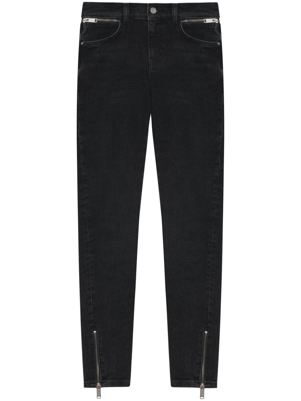 ANINE BING Jax skinny-cut jeans - Black von ANINE BING