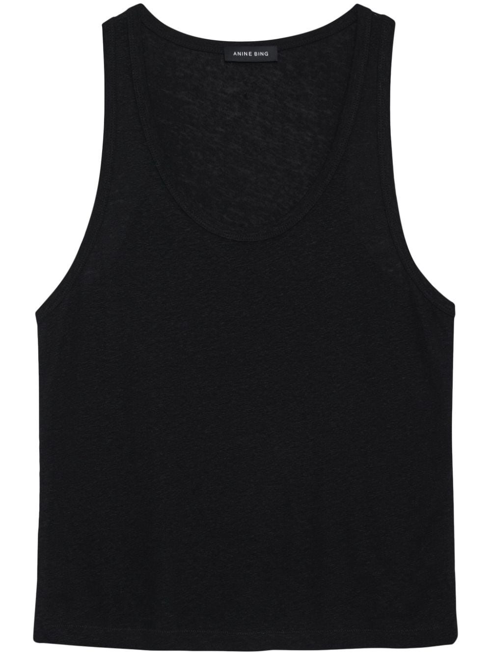 ANINE BING Lori tank top - Black von ANINE BING