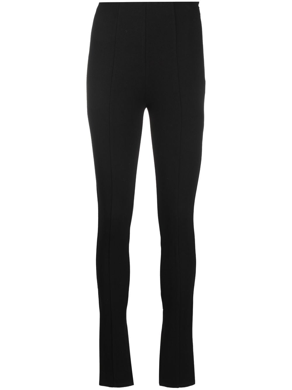 ANINE BING Max high-rise skinny trousers - Black von ANINE BING