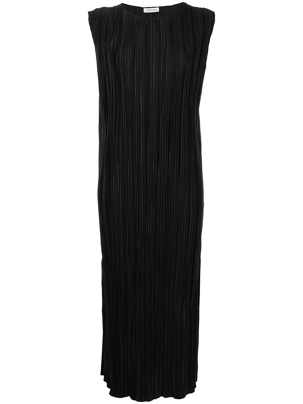 ANINE BING Melaine sleeveless midi dress - Black von ANINE BING