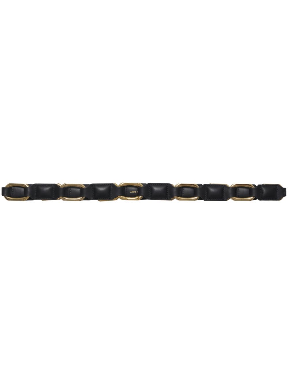 ANINE BING Mini Jody chain belt - Black von ANINE BING