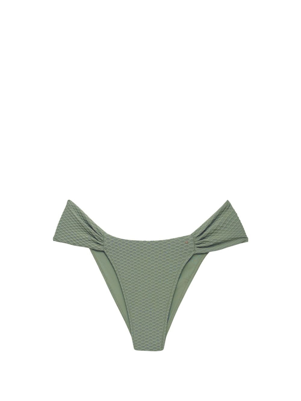 ANINE BING Naya high-cut bikini bottom - Green von ANINE BING